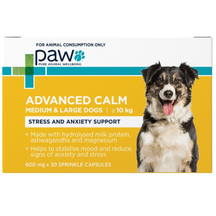 Paw Advanced Calm Stress Anxiety Support Medium Large Dogs